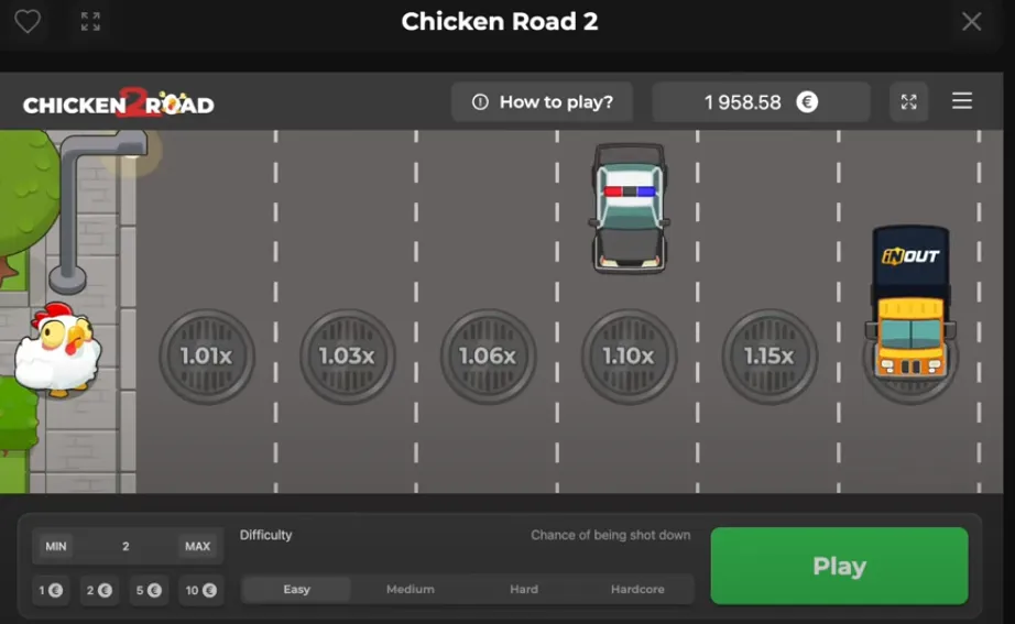 Chicken Road 2 — Hardcore режим